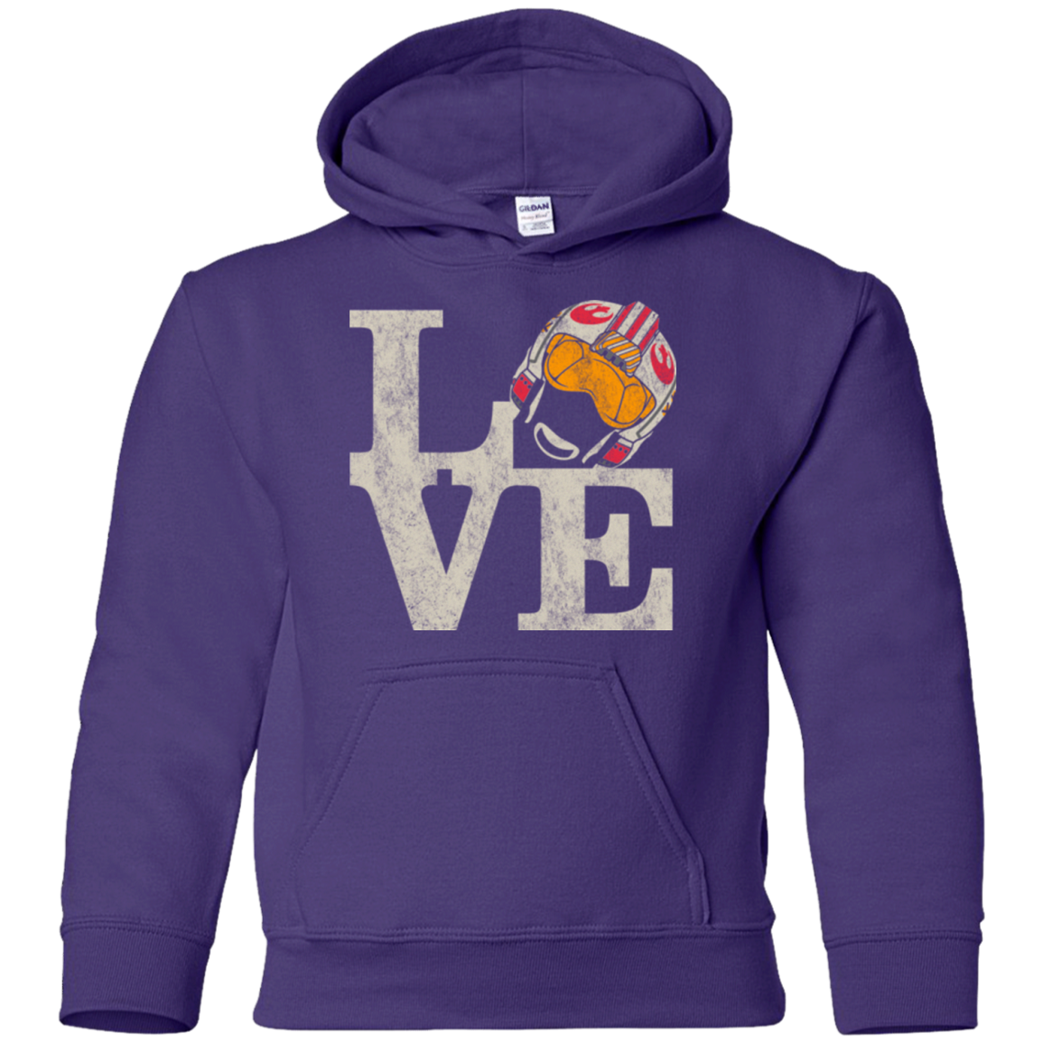 LOVE Rebel Pilot Youth Hoodie