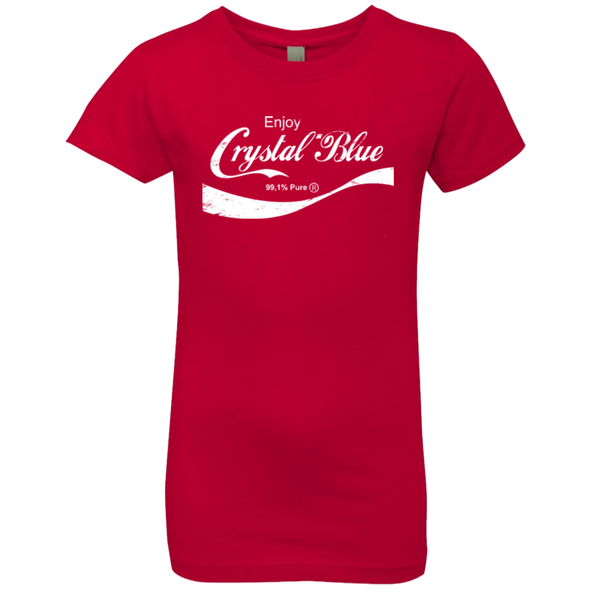 Crystal Blue Coke Girls Premium T-Shirt