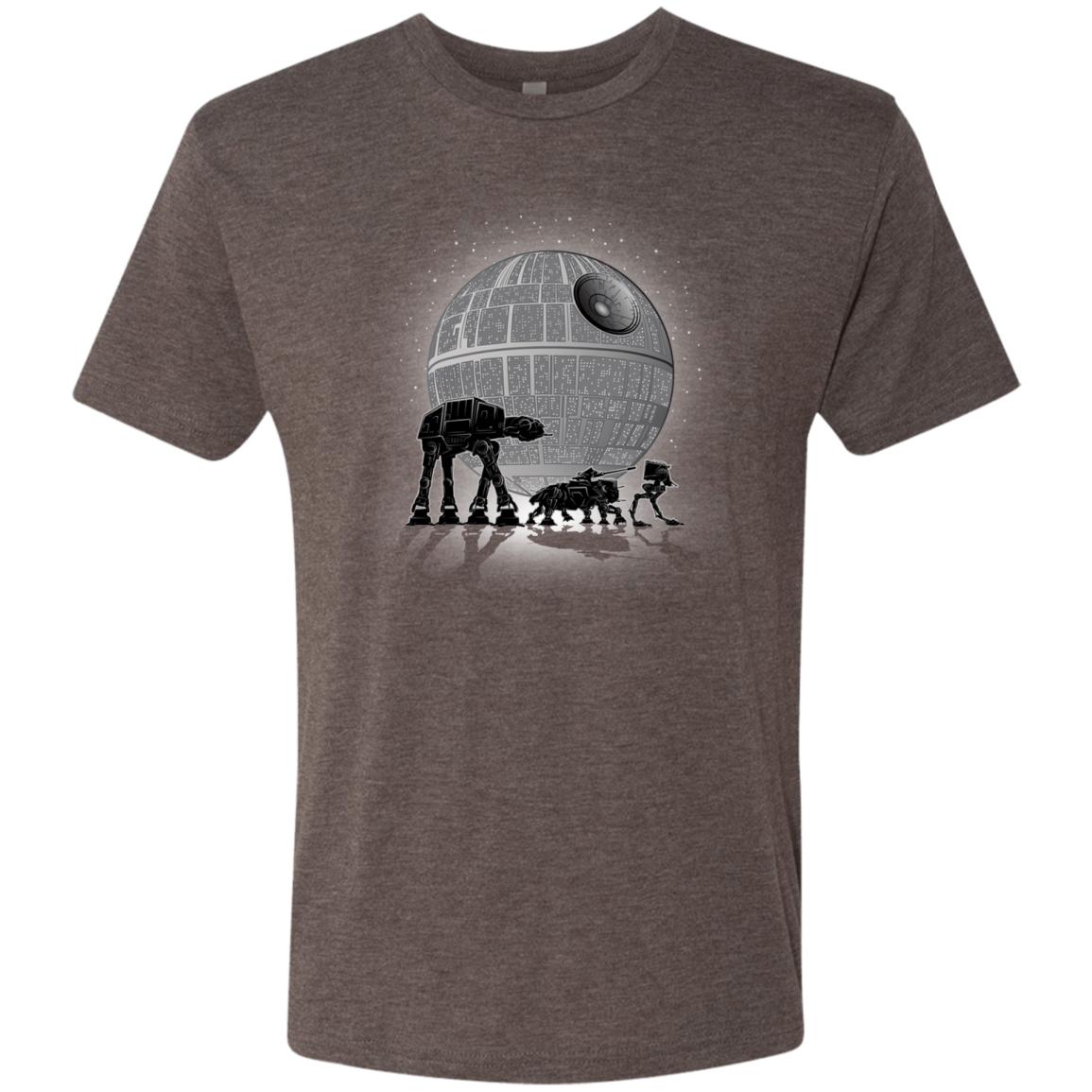 Full Moon Over Empire Men's Triblend T-Shirt