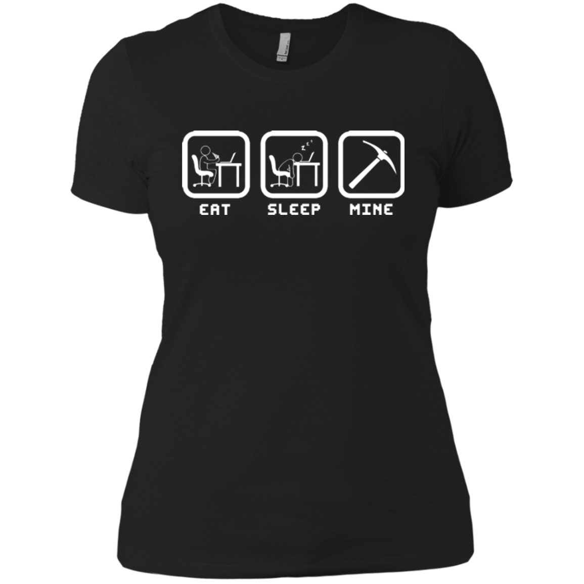 Eat Sleep Mine Women's Premium T-Shirt