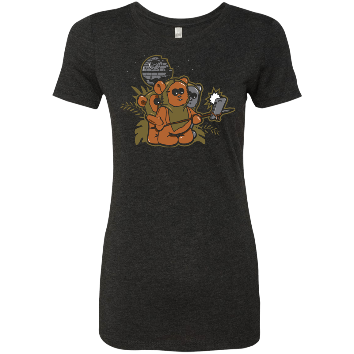 Ewok Selfie Women's Triblend T-Shirt