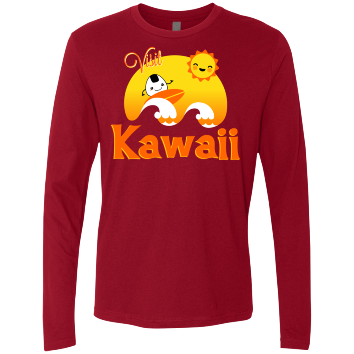 Visit Kawaii Men's Premium Long Sleeve