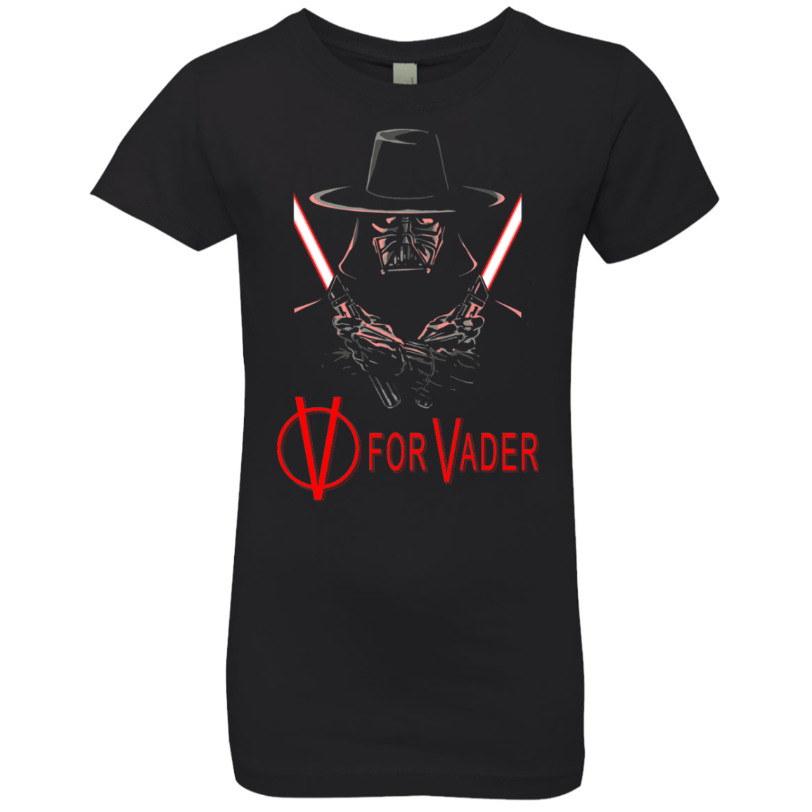 V 4 VADER Girls Premium T-Shirt
