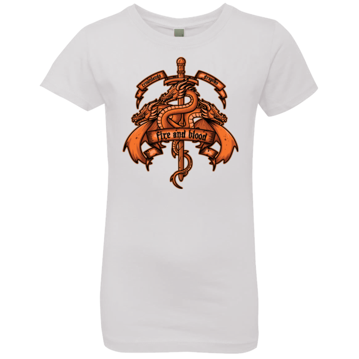 FIRE AND BLOOD Girls Premium T-Shirt