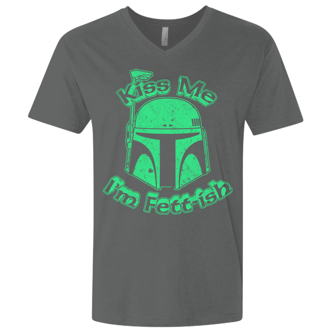 Kiss Me Im Fettish Men's Premium V-Neck