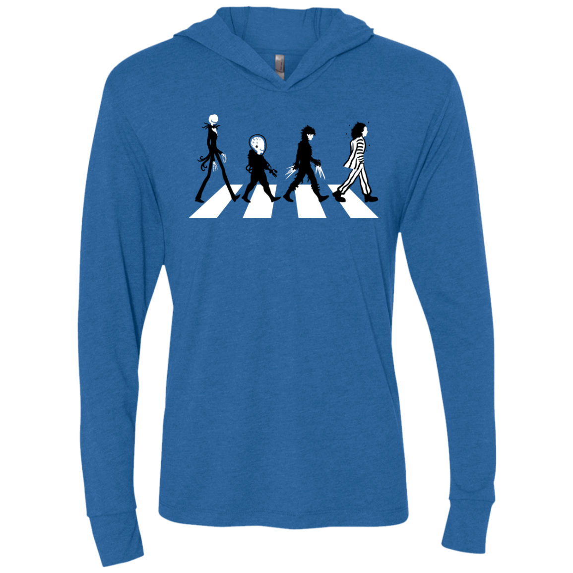 Burton Road Triblend Long Sleeve Hoodie Tee