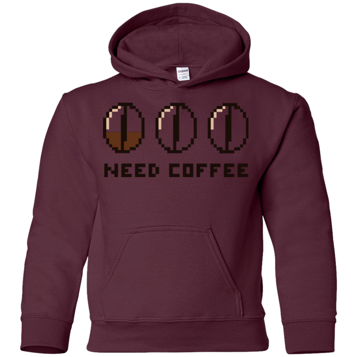 Need Coffee Youth Hoodie