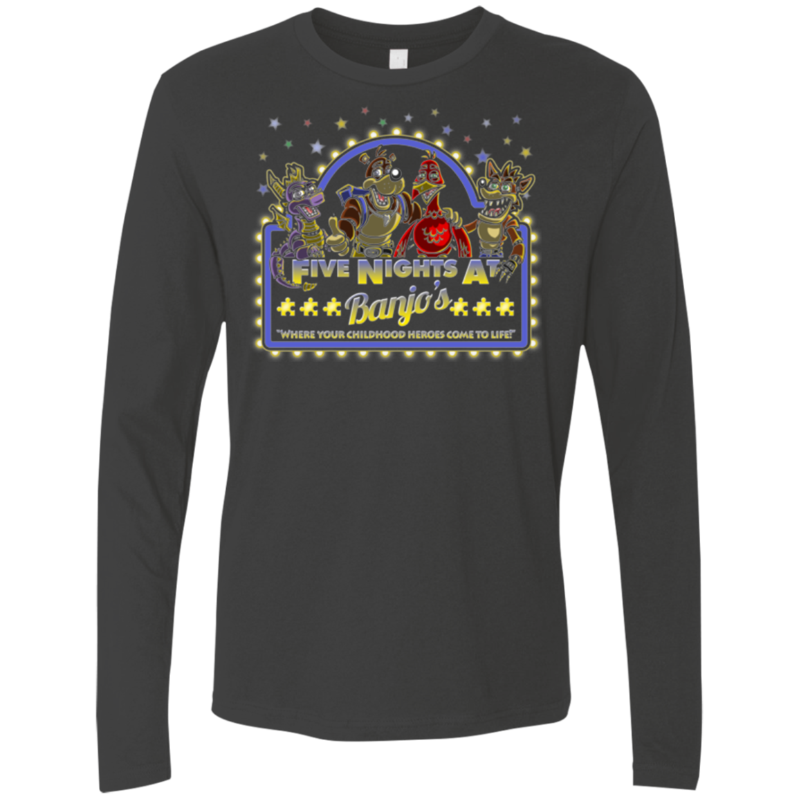 Five Nights at Banjos Men's Premium Long Sleeve