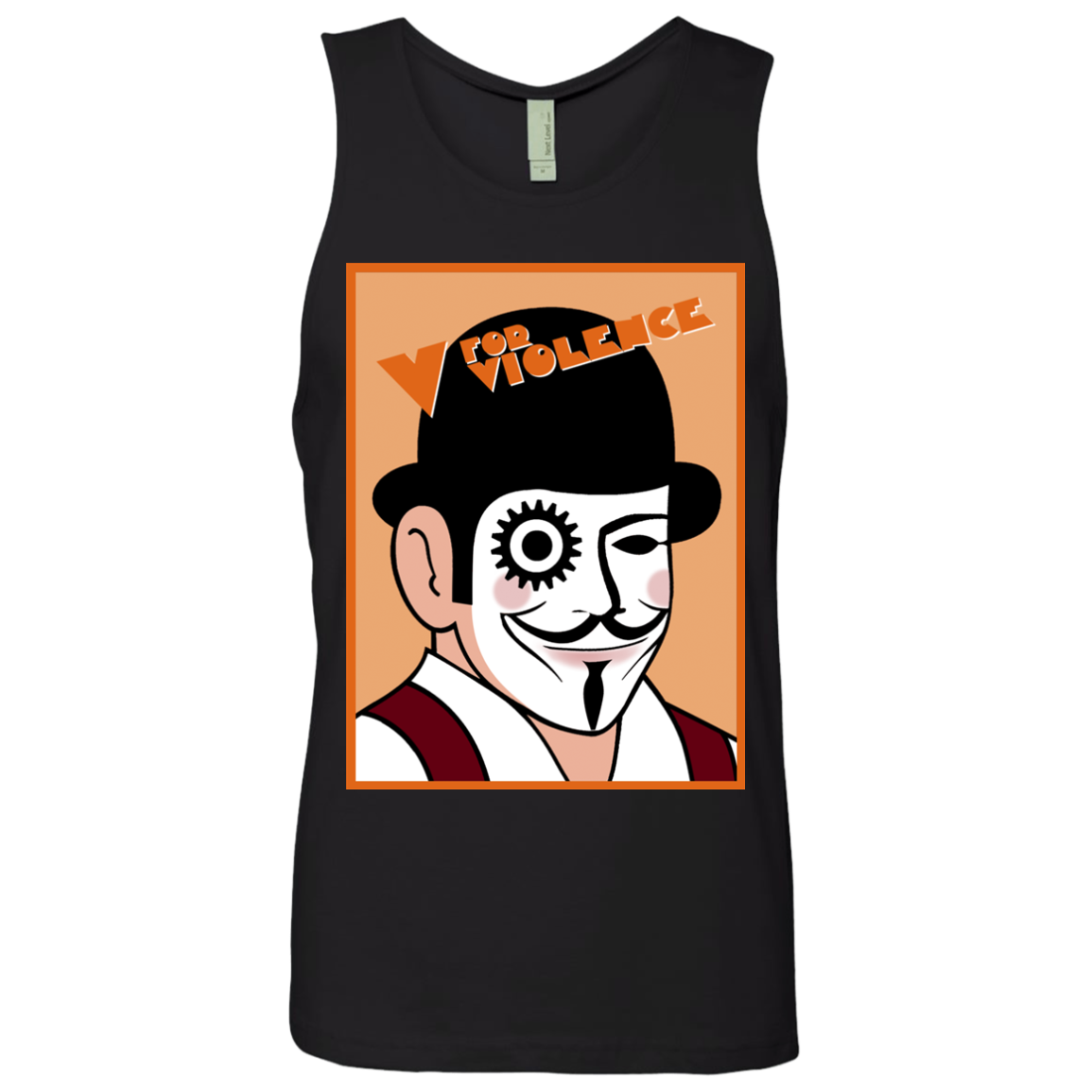 V for Violence Men's Premium Tank Top