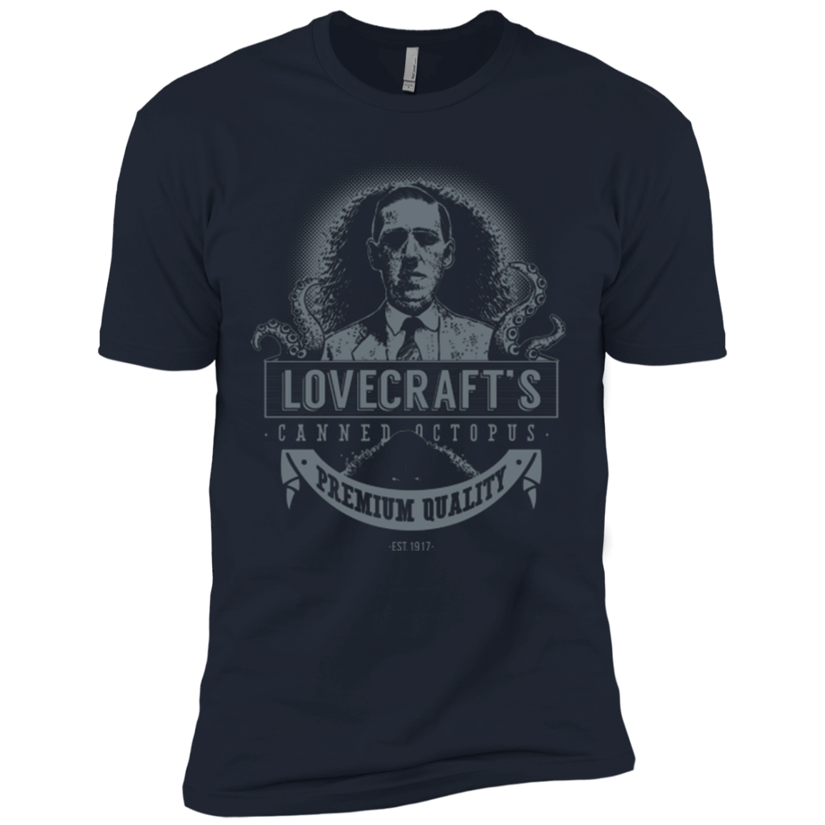 Lovecraft Canned Octopus Men's Premium T-Shirt