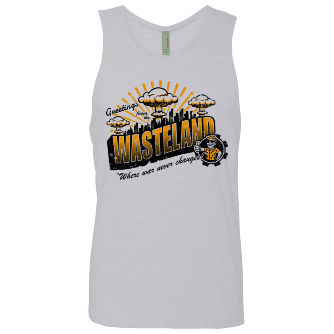 Greetings from the Wasteland! Men's Premium Tank Top