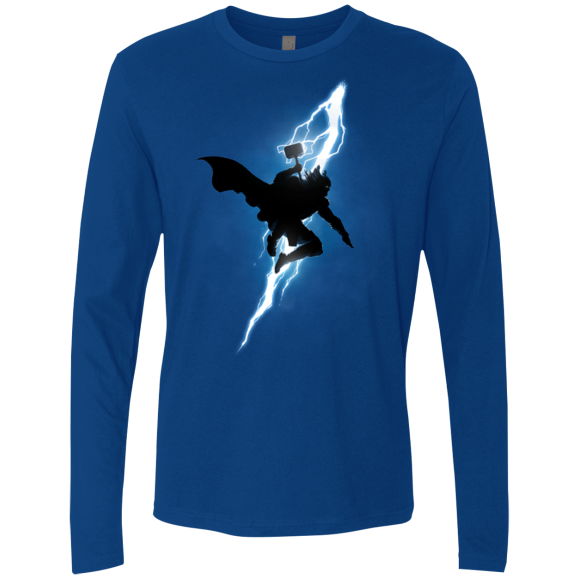 The Thunder God Returns Men's Premium Long Sleeve