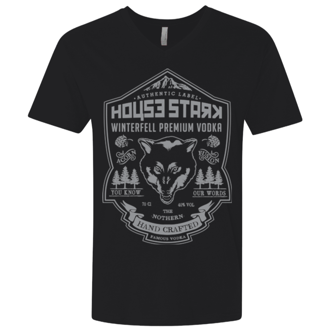 STARK VODKA Men's Premium V-Neck