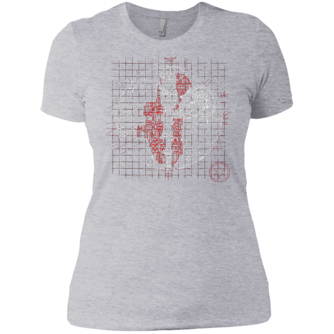 Death Star Plan Women's Premium T-Shirt