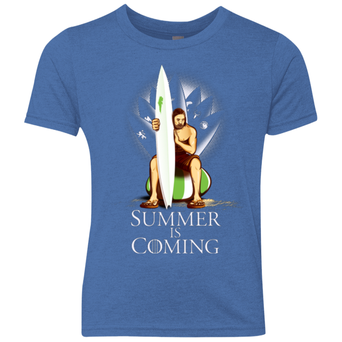 Summer is Coming Youth Triblend T-Shirt