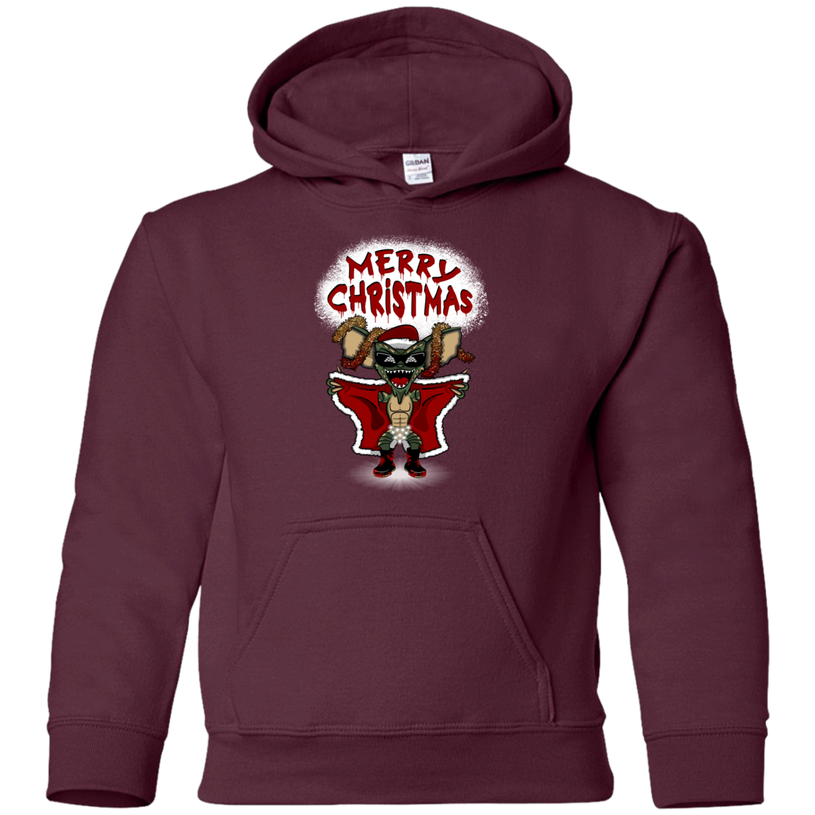 Flashing Through The Snow Youth Hoodie