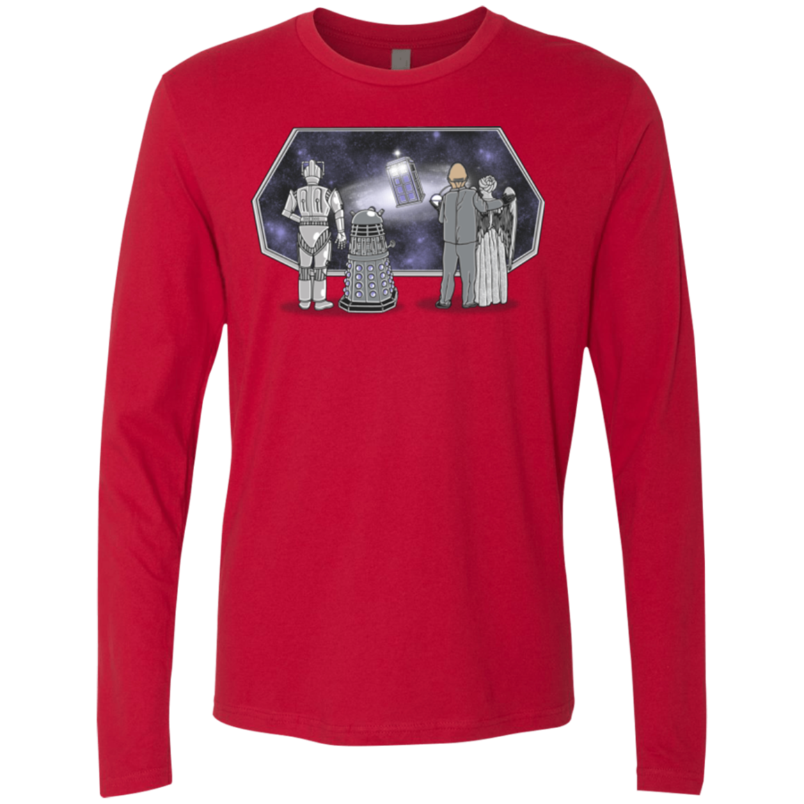 Doctor strikes back Men's Premium Long Sleeve