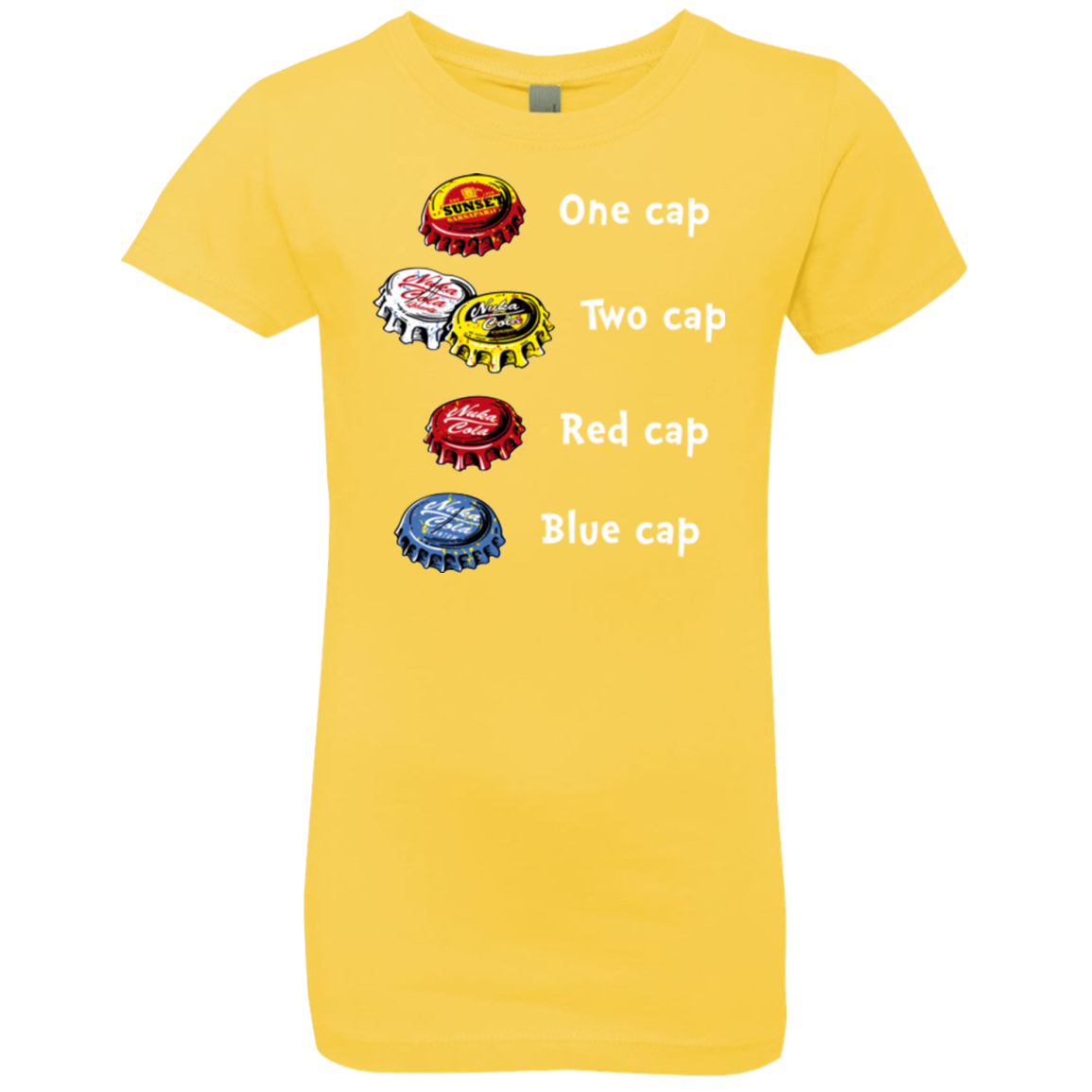 Bottle Caps Fever Girls Premium T-Shirt