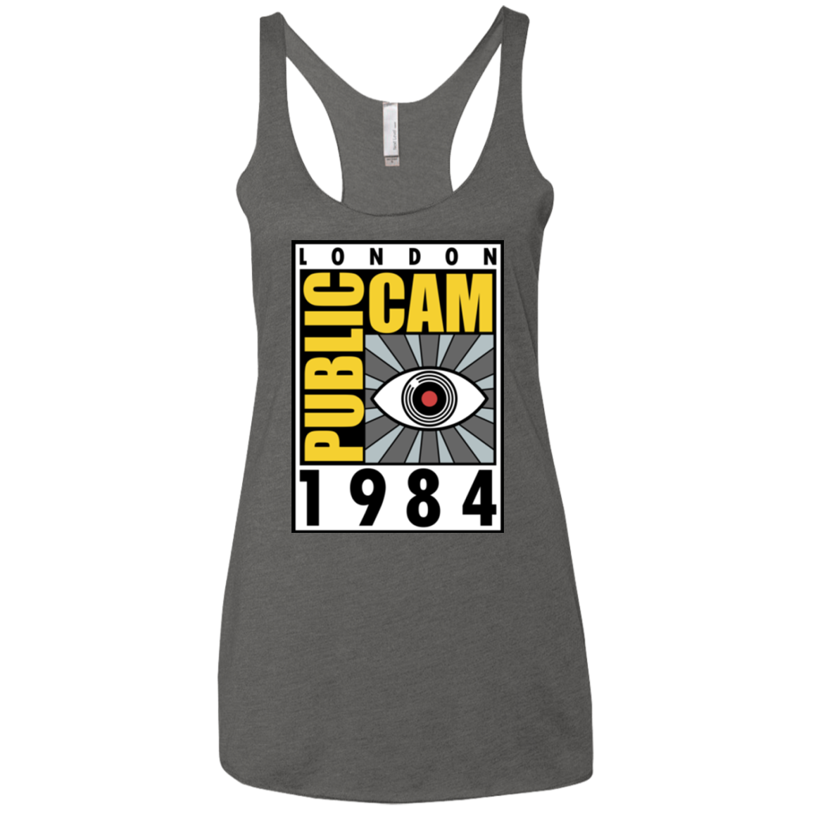 Public Cam Women's Triblend Racerback Tank