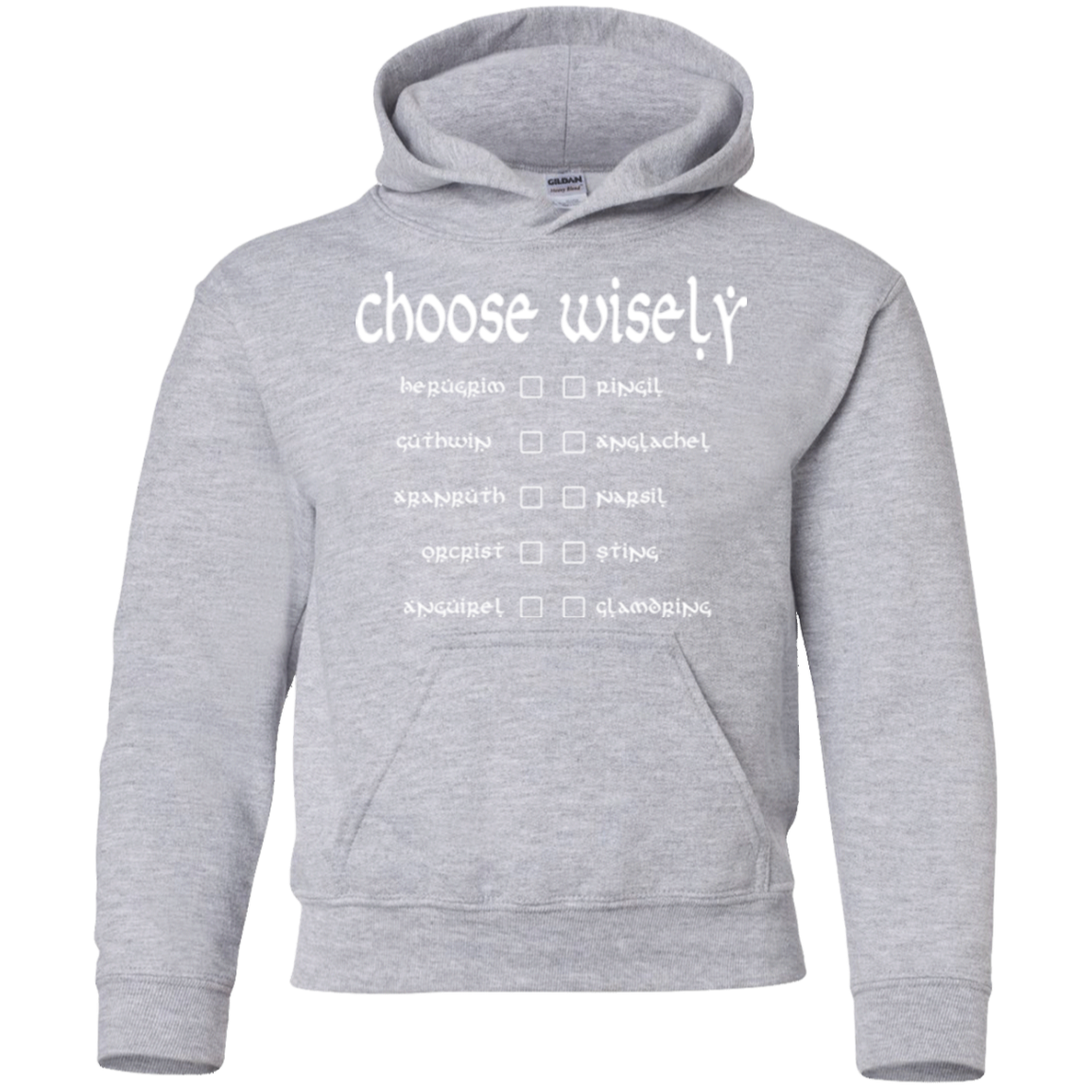 Choose wisely Youth Hoodie