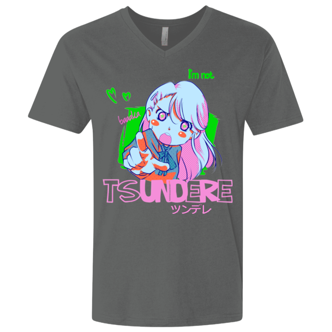 Tsundere Men's Premium V-Neck
