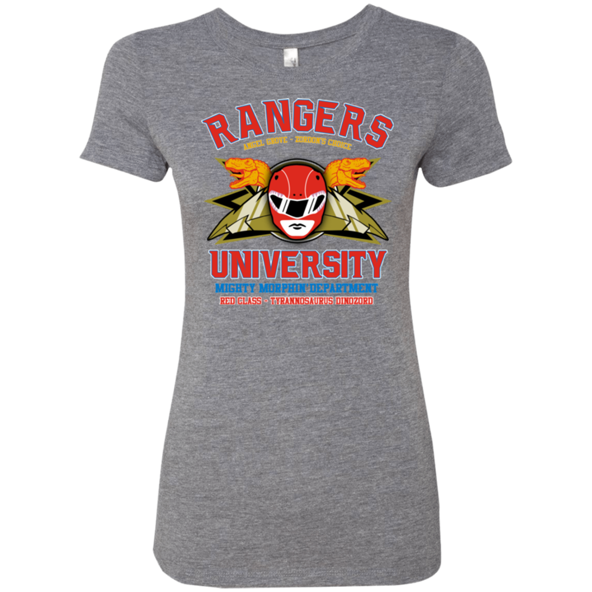 Rangers U - Red Ranger Women's Triblend T-Shirt