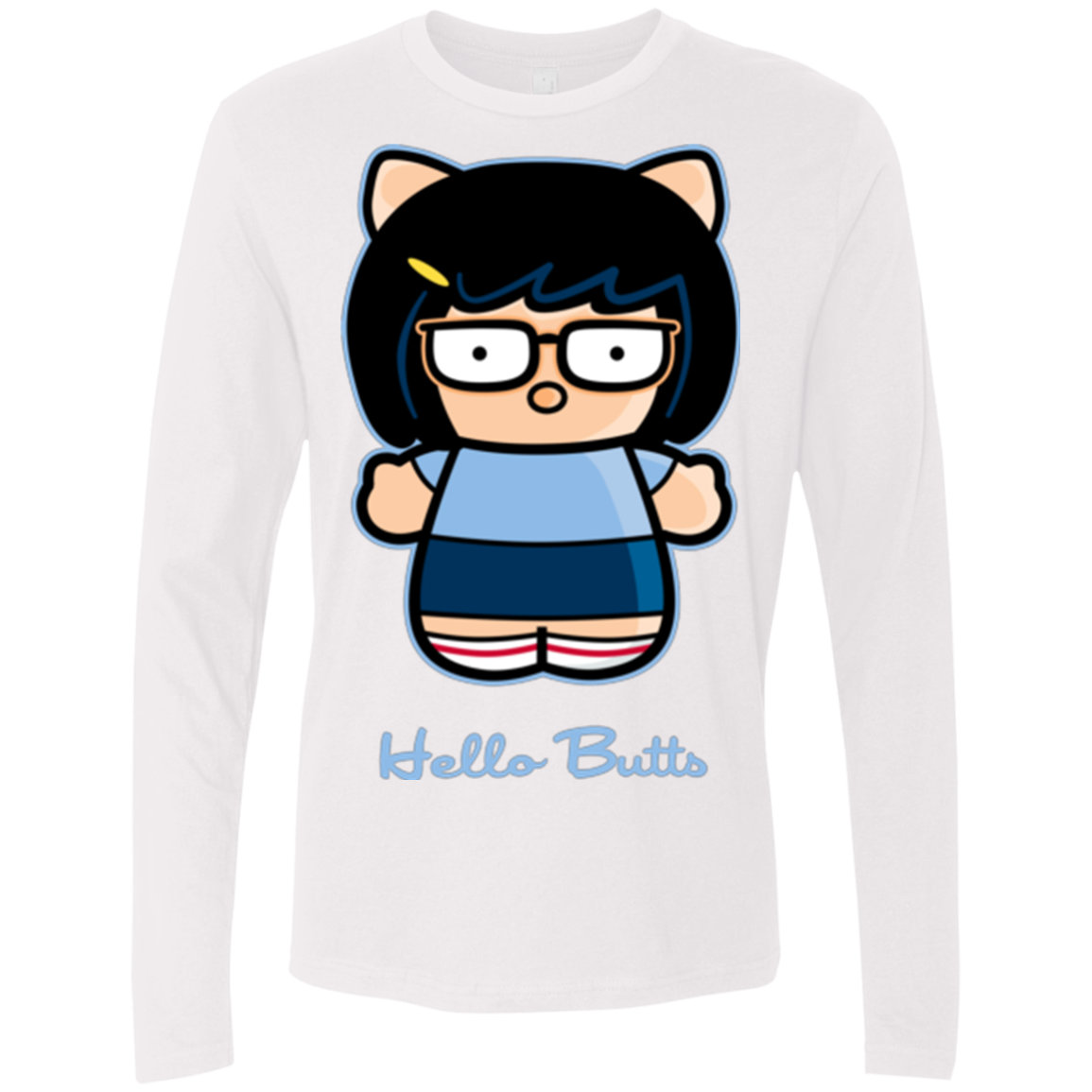 Hello Butts Men's Premium Long Sleeve