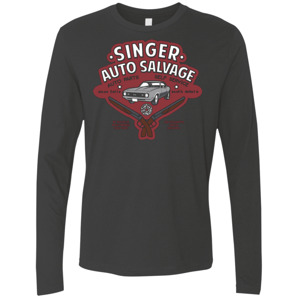 Singer Auto Salvage Men's Premium Long Sleeve