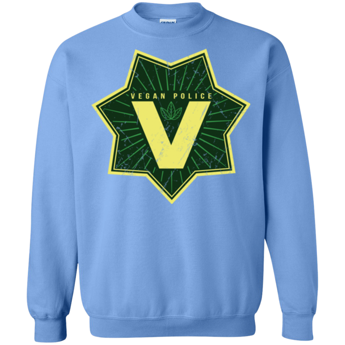 Vegan Police Crewneck Sweatshirt