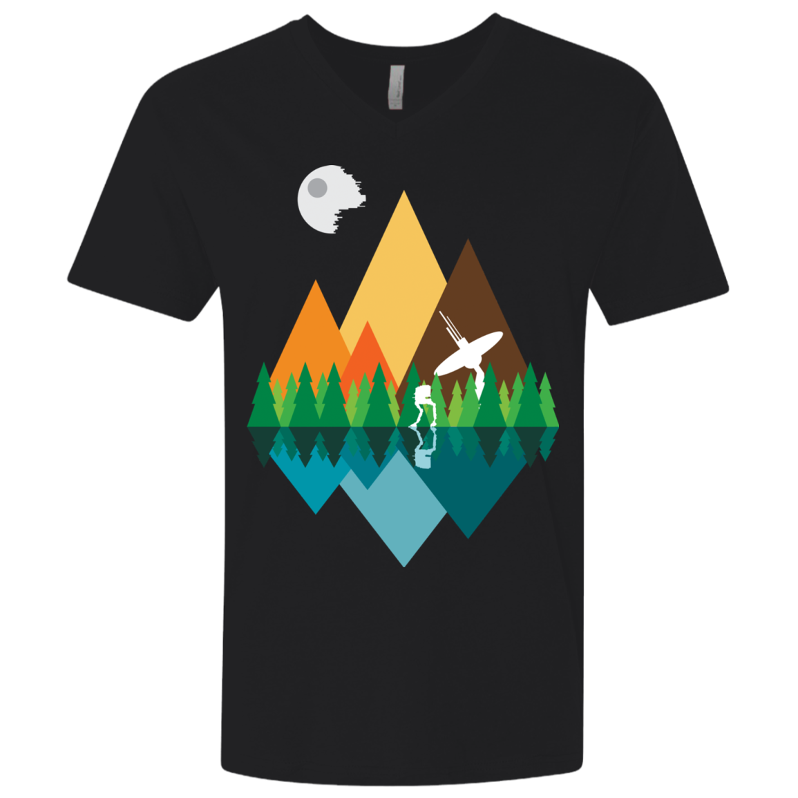 Forest View Men's Premium V-Neck