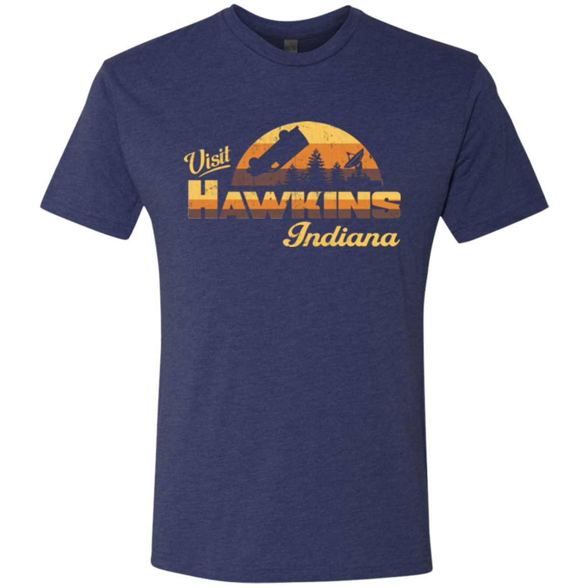 Visit Hawkins Men's Triblend T-Shirt
