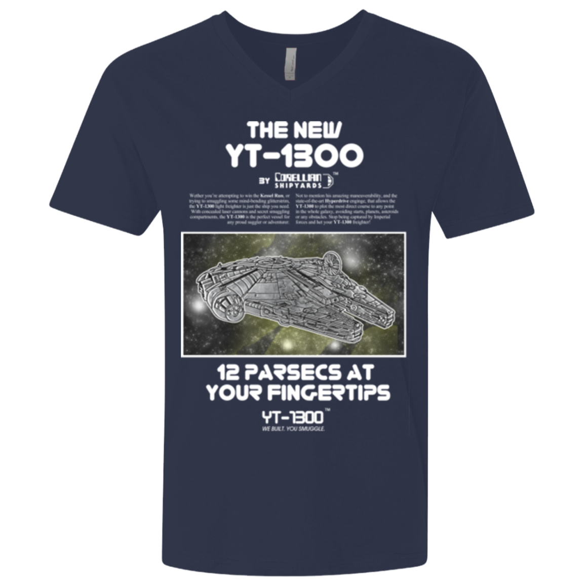 Falcon YT-3000 Men's Premium V-Neck