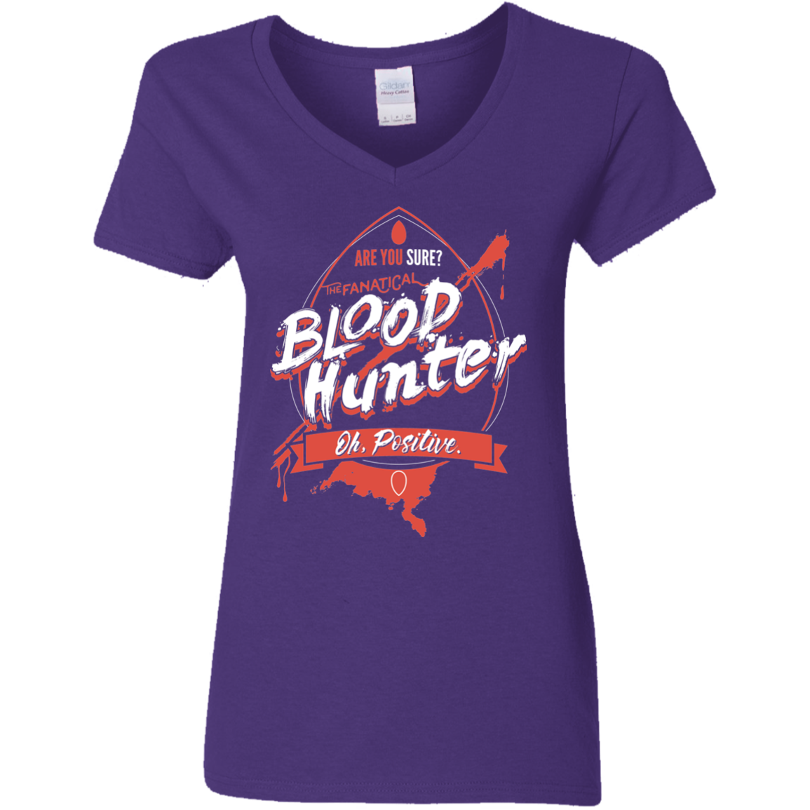 Blood Hunter Women's V-Neck T-Shirt