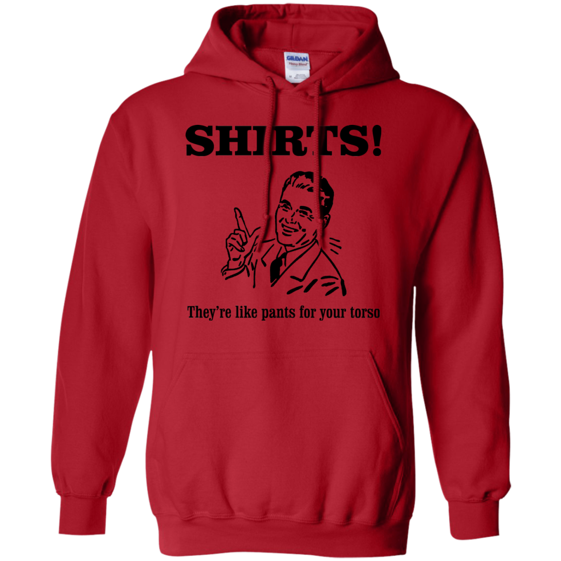 Shirts like pants Pullover Hoodie