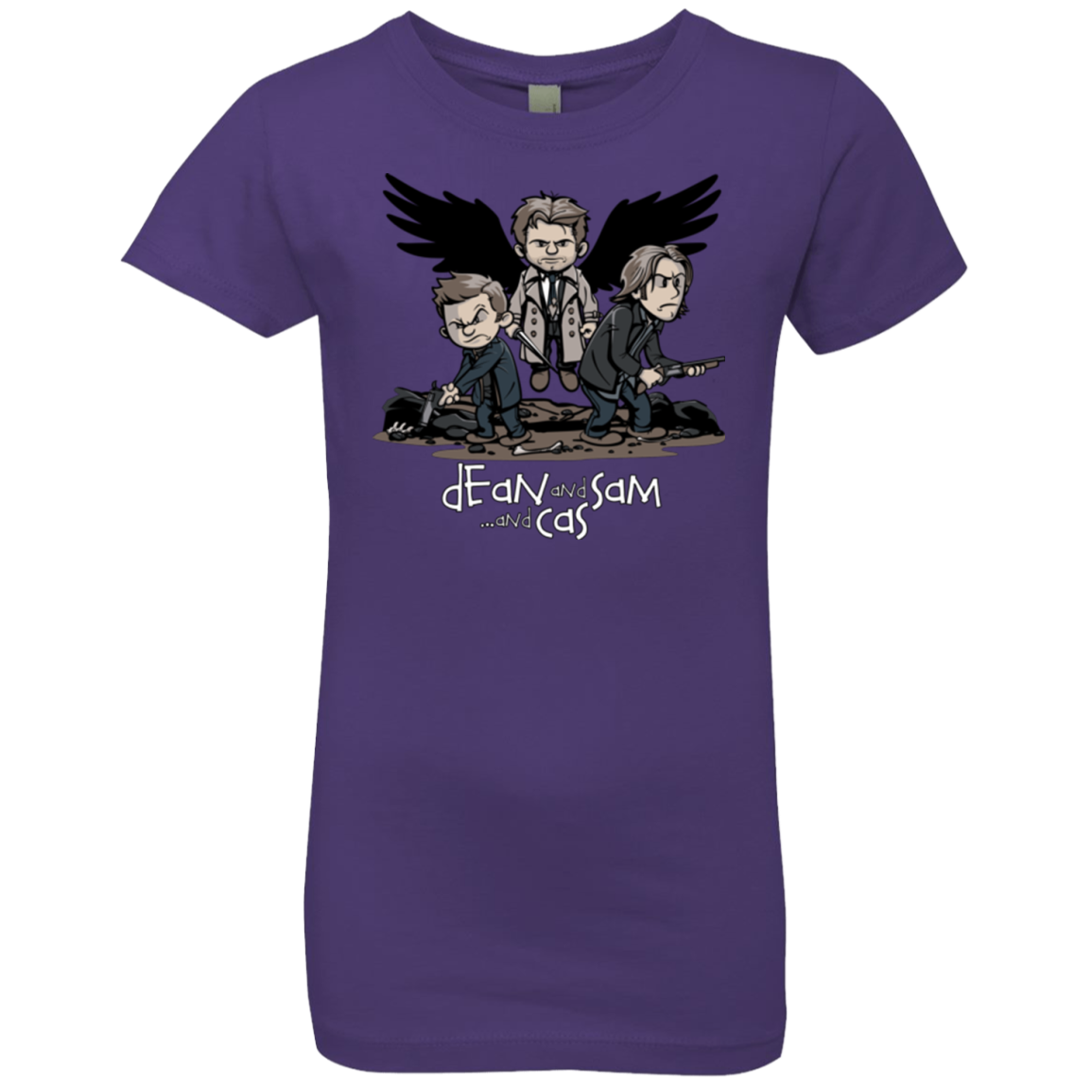 Dean Sam Cas Girls Premium T-Shirt
