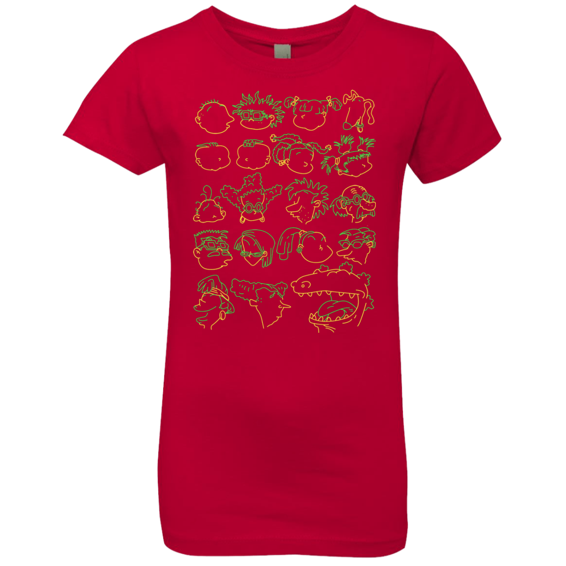 RUGRAT HEADS Girls Premium T-Shirt