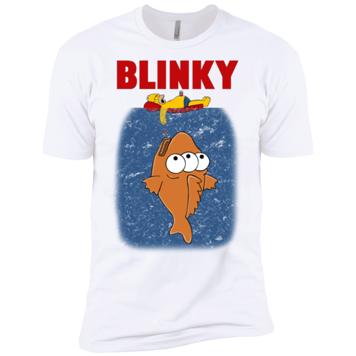 Blinky Jaws Men's Premium T-Shirt