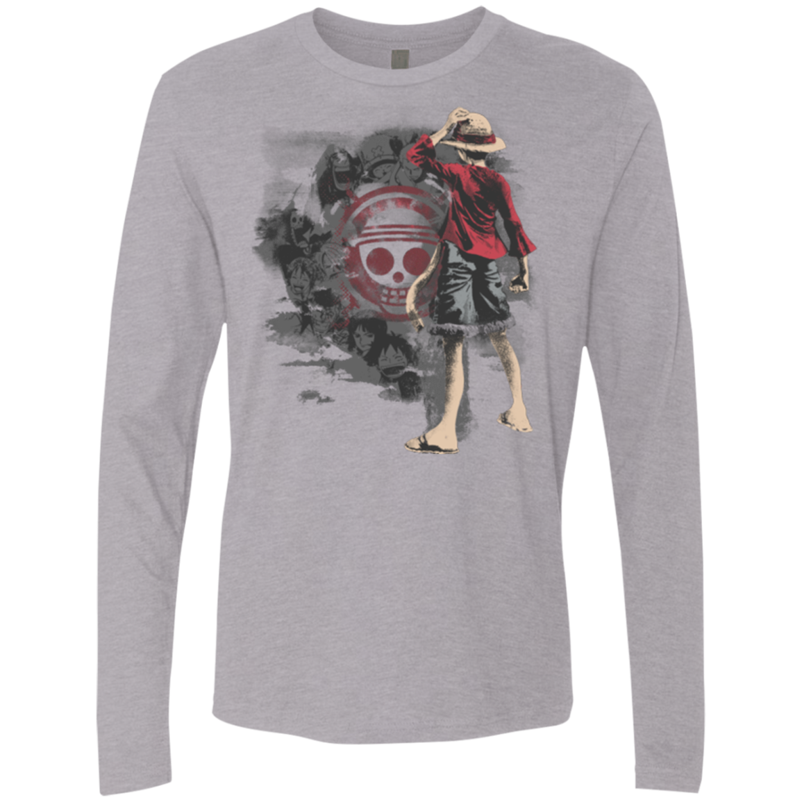 Straw hats Men's Premium Long Sleeve