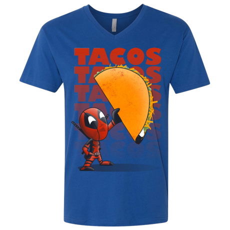Tacos Men's Premium V-Neck