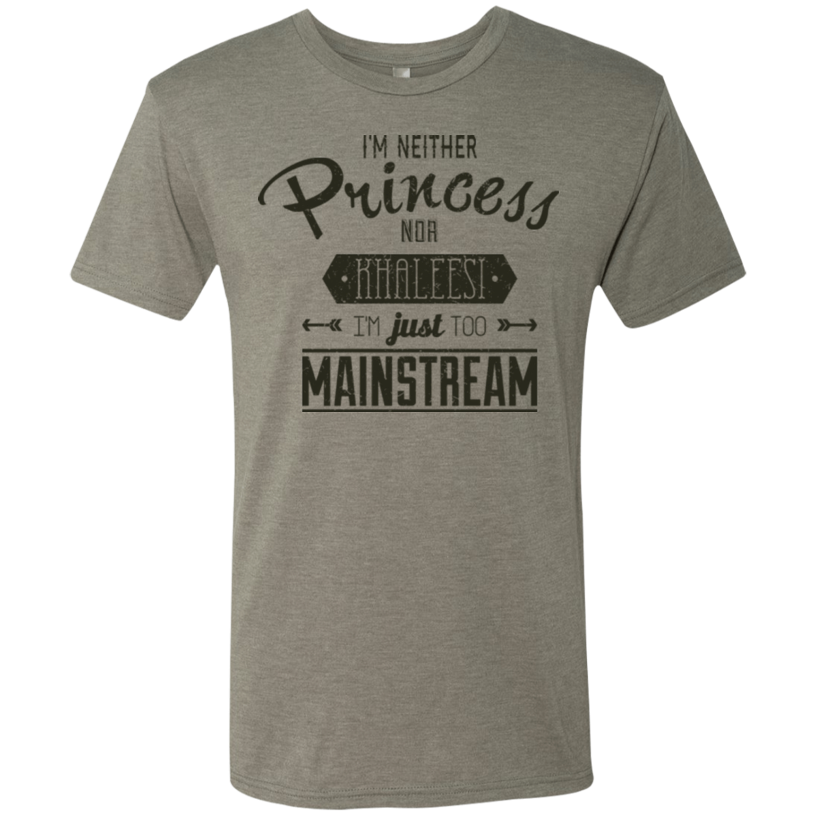 Sarcastic Girl Men's Triblend T-Shirt