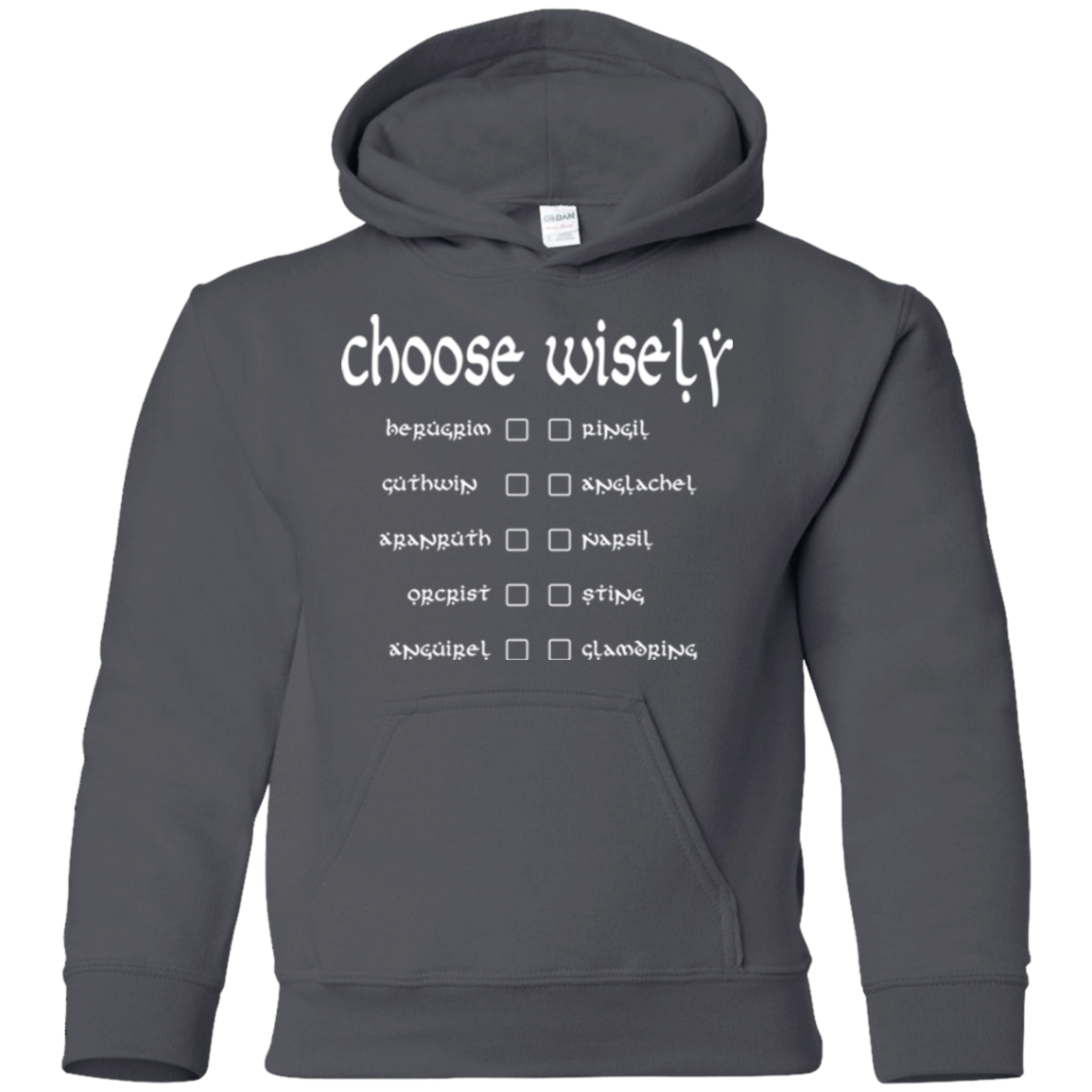 Choose wisely Youth Hoodie