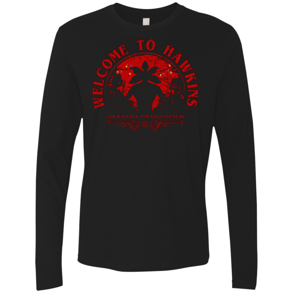 Welcome to Hawkins Men's Premium Long Sleeve