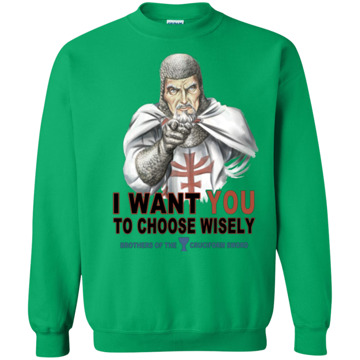 Choose Wisely Crewneck Sweatshirt