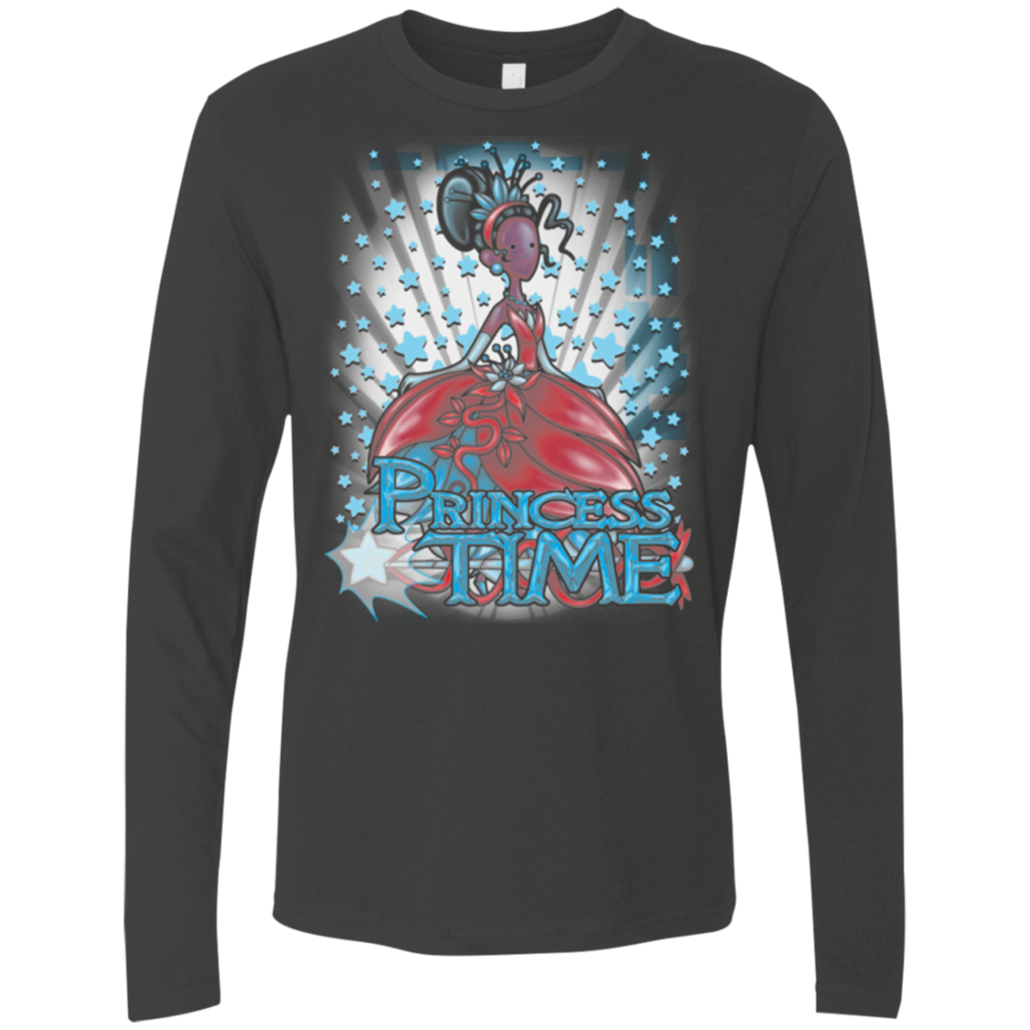 Princess Time Tiana Men's Premium Long Sleeve