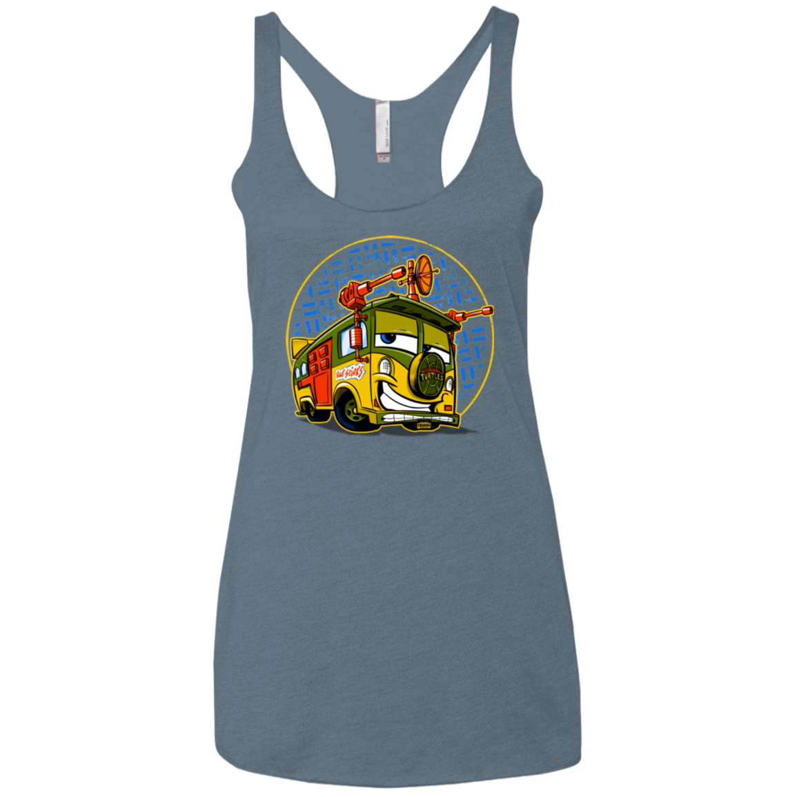 Foot Stinks Women's Triblend Racerback Tank