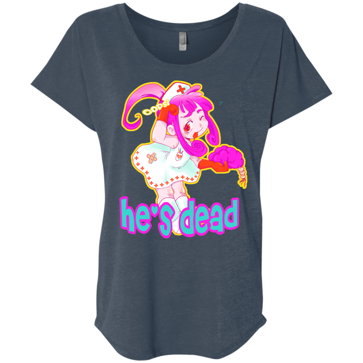 Oopsi Triblend Dolman Sleeve