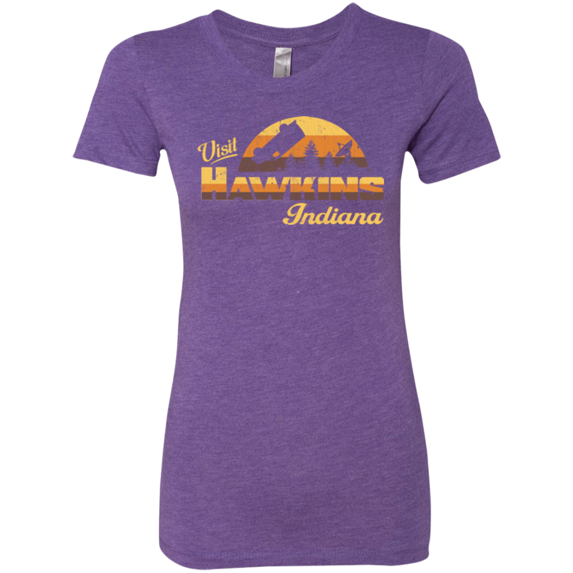 Visit Hawkins Women's Triblend T-Shirt