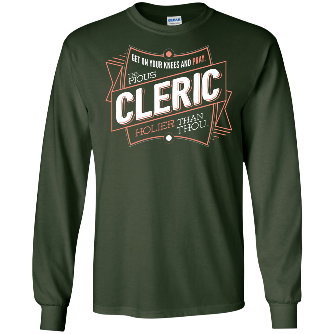 Cleric Men's Long Sleeve T-Shirt