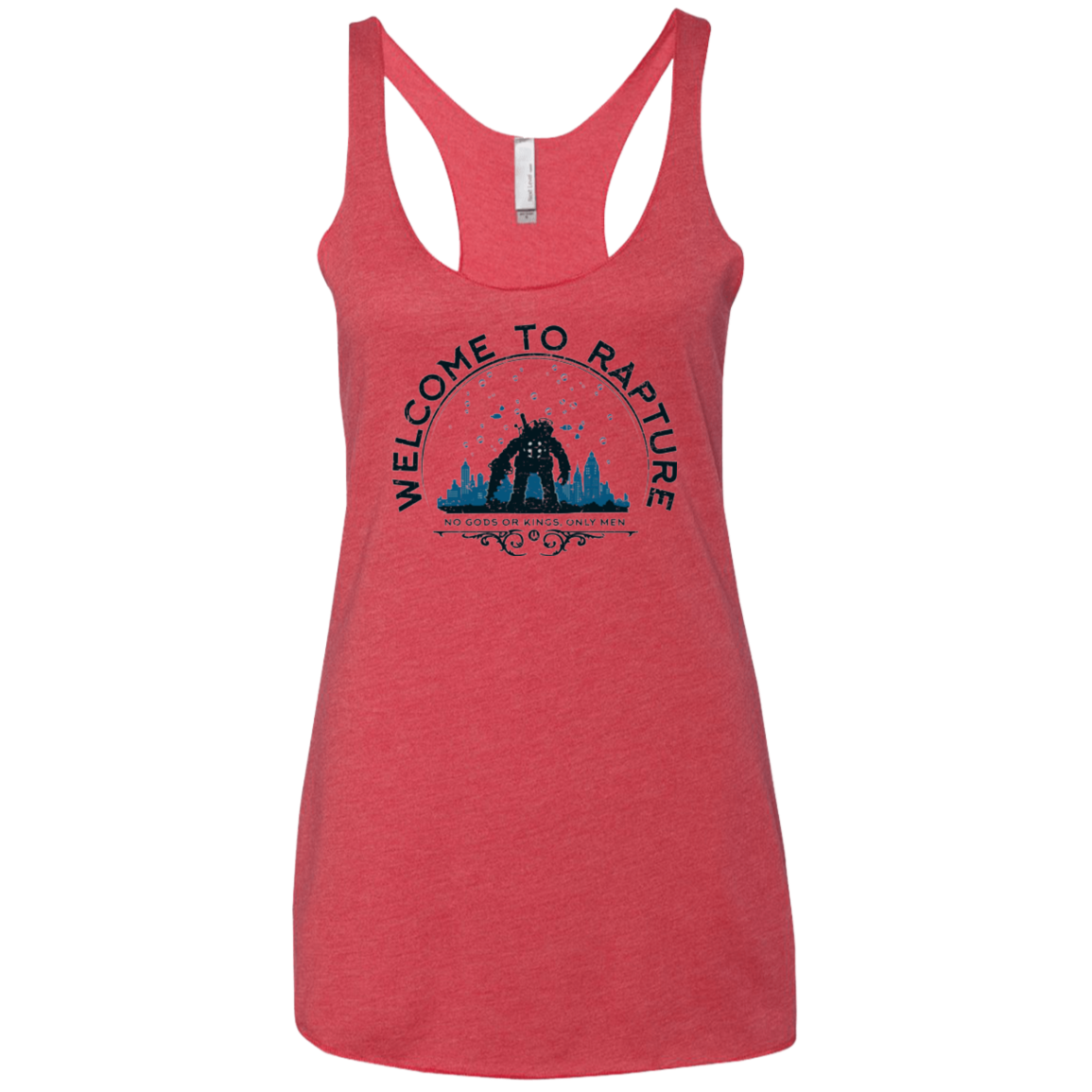 Welcome to Rapture Women's Triblend Racerback Tank