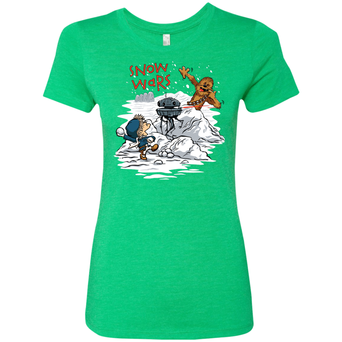 Snow Wars Women's Triblend T-Shirt